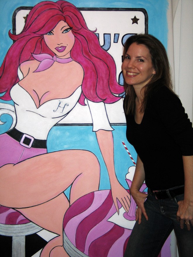 Tommygirl and her creator